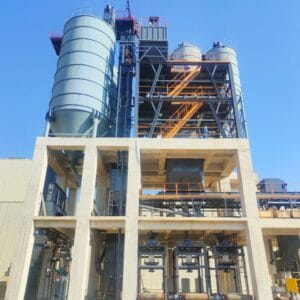 Step Type Dry Mortar Mixing Plant
