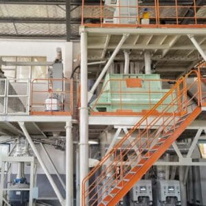 Workshop Type Dry Mortar Mixing Plant