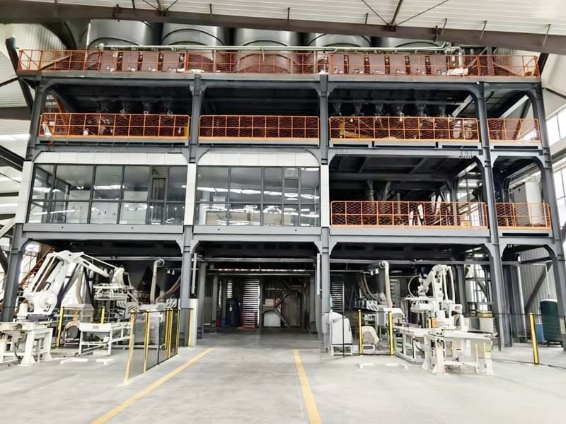 Workshop Type Dry Mortar Mixing Plant
