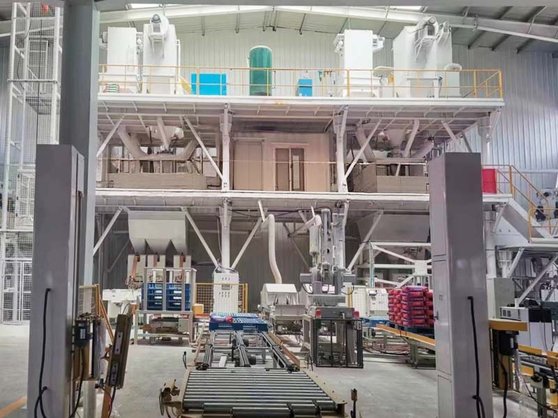 Workshop Type Dry Mortar Mixing Plant