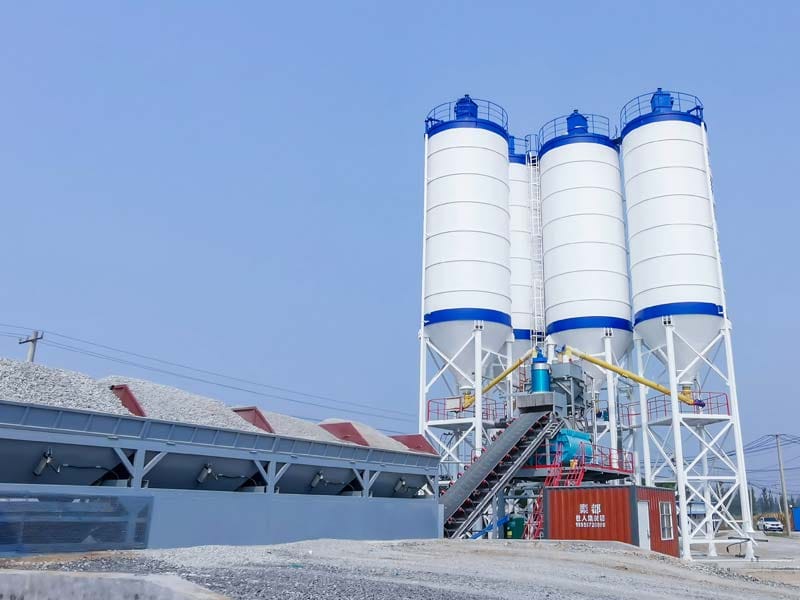 Mobile Concrete Batching Plant